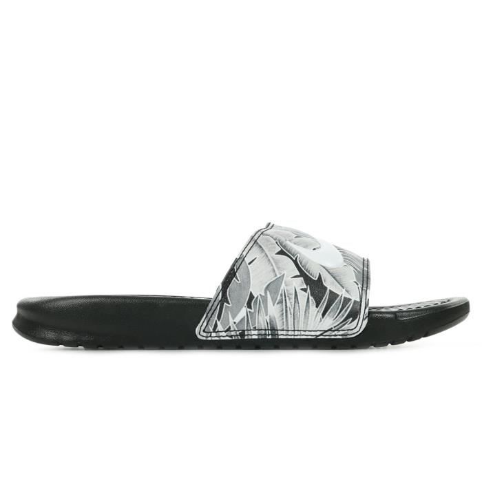 nike benassi blanche