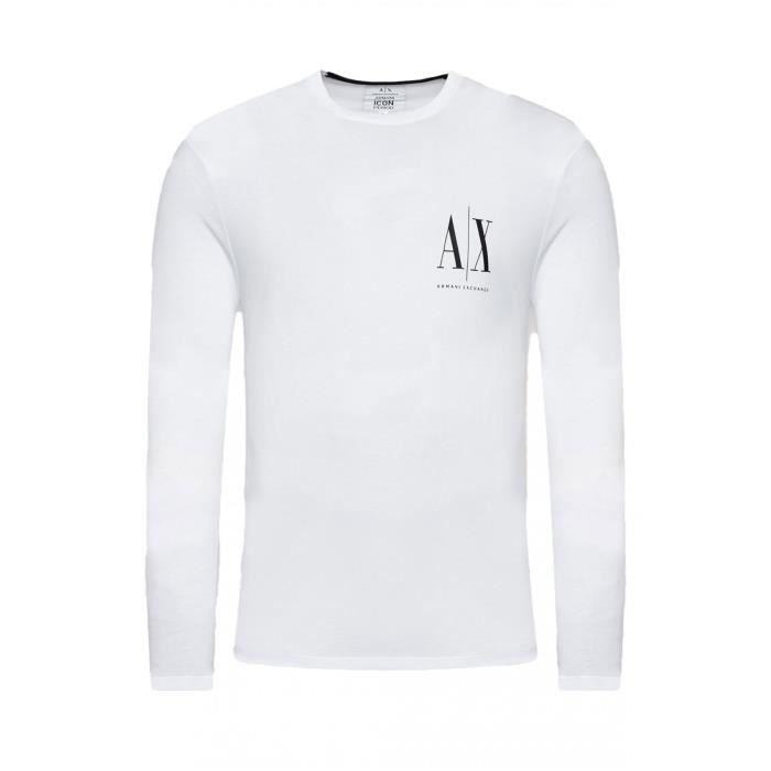 Armani long sleeve top mens discount