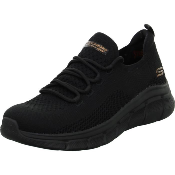 Skechers Chaussures Femme SKECHERS Color Connect Noir - Lacets - Talon Plat