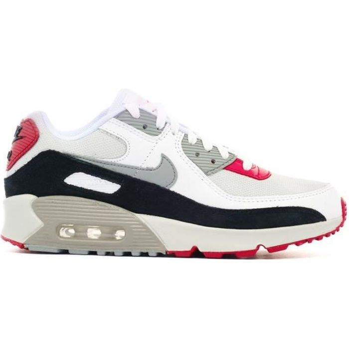 Nike Air Max 90 GS CD6864 019 37 1 2 Blanc Cdiscount Sport