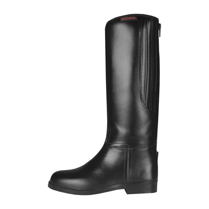 Boots PVC stretch Red Horse - noir