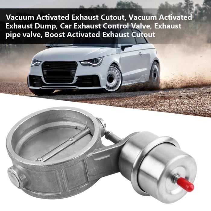 Pwshymi Découpe D'échappement Activée Par Le Vide Valve De Contrôle D'échappement De Voiture