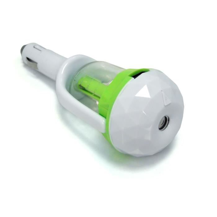 Diffuseur de parfum pour voiture ONA Vert + recharge Fresh Linen 50ml -  Cdiscount Auto