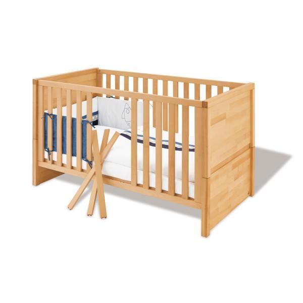 Lit Bebe Evolutif Fagus 140 70 Massif Huile Cdiscount Puericulture Eveil Bebe
