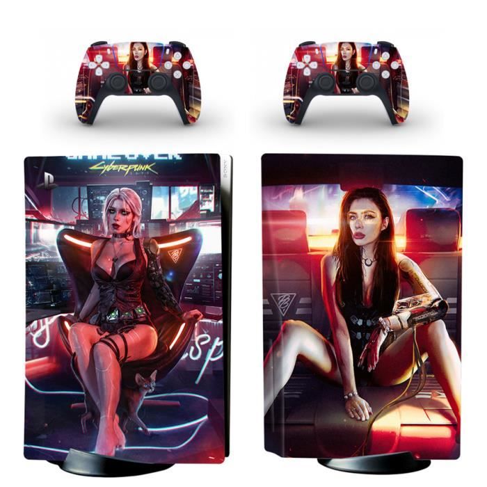 TN-PS5QB-0412 - Autocollant en vinyle pour manette PS5 Playstation 5