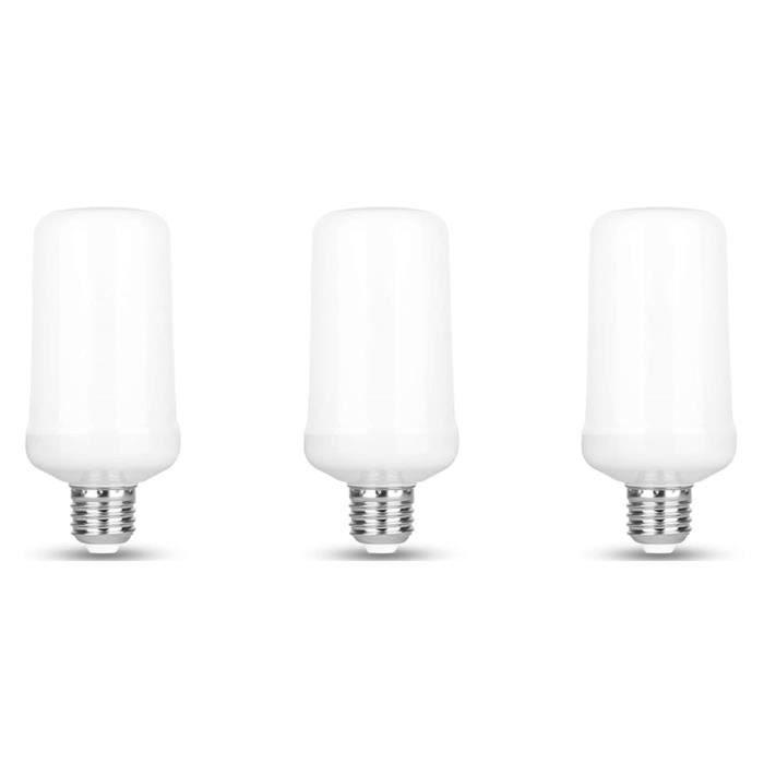 Ampoule Décorative E27 Effet Flamme Vacillante - Scintille Comme Une Bougie - Dimensions 6,5x13,8 Cm - Neuf Sous Blister