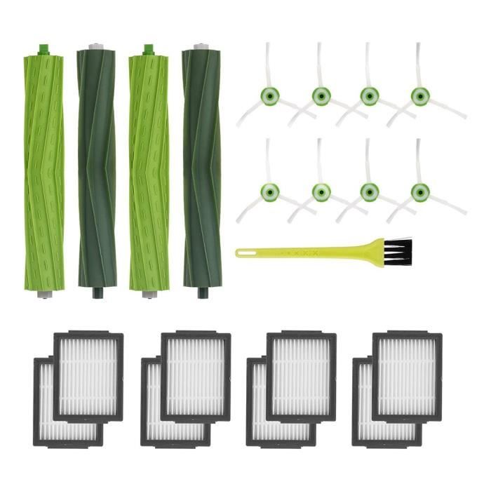 Kit Accessoires Robot Aspirateur Laresar Evol 3 – Brosse Principale, Filtres, Brosses Latérales | Pièces De Rechange Pour Entretien