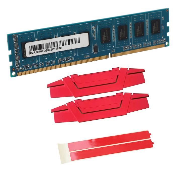 Kit RAM 32 Go DDR3 1600 MHz (4x8 Go) Pour PC Intel - Neuf Générique