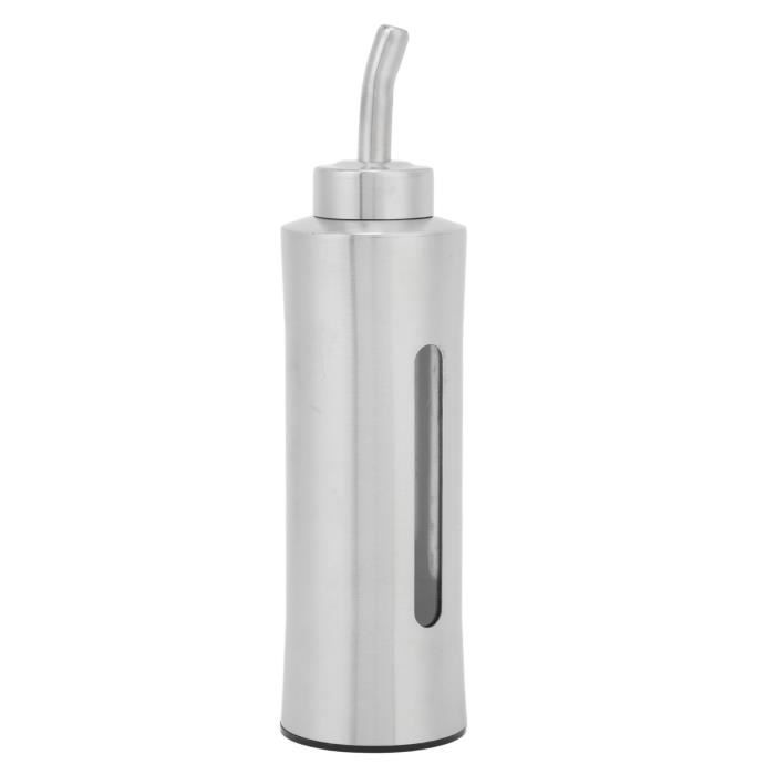 Pot à Huile En Inox Avec Bec Verseur – Distributeur Pratique Pour Huile, Vinaigre, Sauce – Cuisine Et Table
