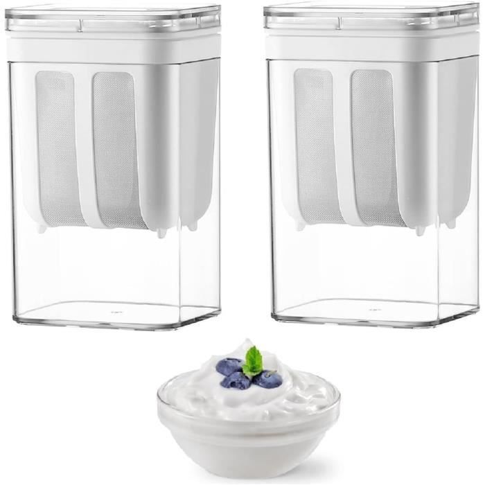 Passoire à Yaourt Grec - Crépine Alimentaire Séparateur De Lactosérum 17x8.5x10.5cm