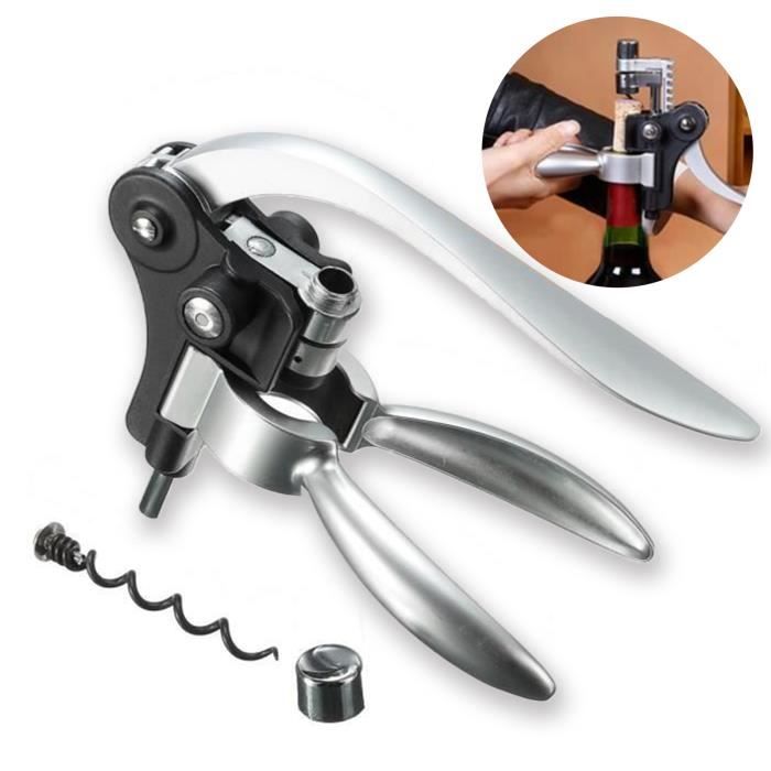Tire-Bouchon Électrique VIN BOUQUET FID 186 - LED, Décapsuleur Intégré, 28.5x10.5x9.5cm