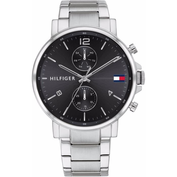 Police Hommes Multi-Cadrans Quartz Montre Avec Bracelet En Acier
