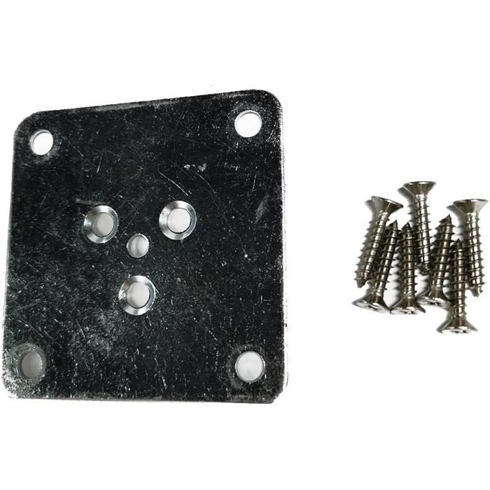 Plaque de montage pour TS4000 et TS5000 GEZE - Blanc - 068627 | Leroy