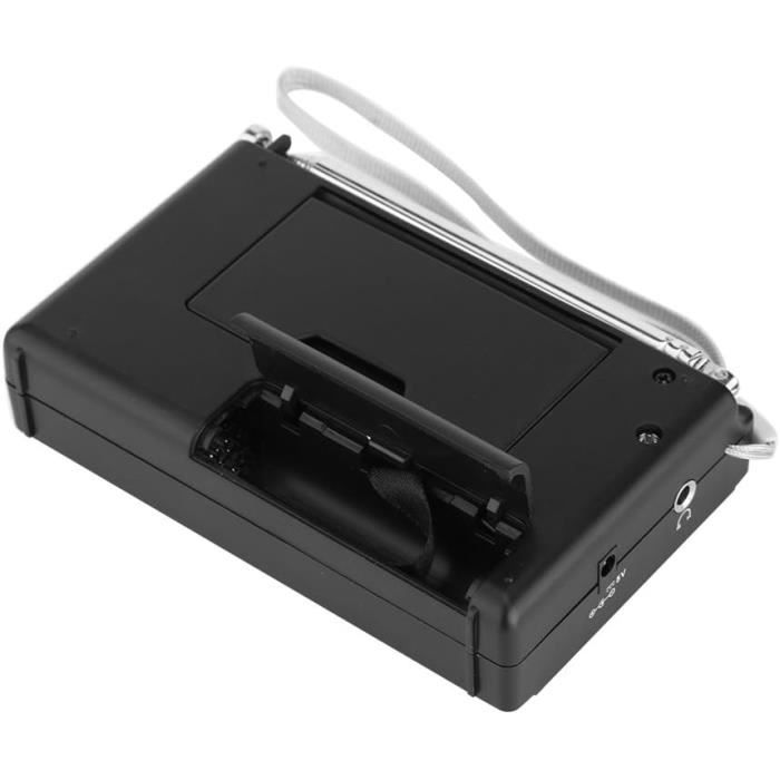 Argent - Mini Haut-parleur Radio FM Numérique Universel, Récepteur De
