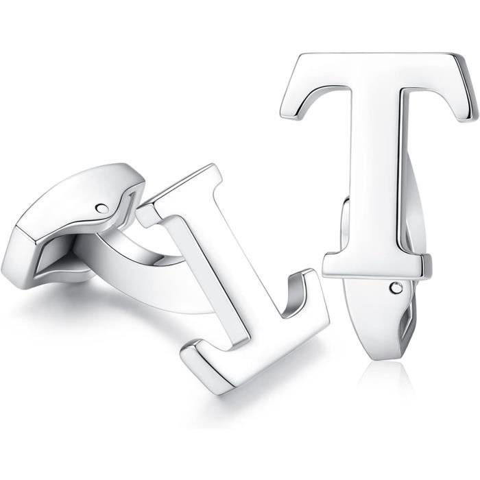 Boutons De Manchette Acier Inoxydable Fleur - Accessoires Classiques Mariage Et Business