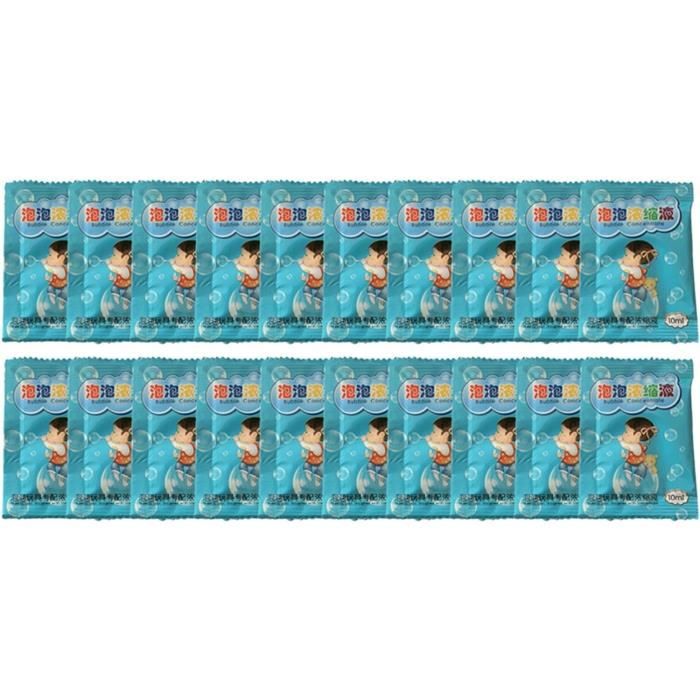 20 Pièces Liquide Bulle De Savon Recharge Produit À Bulles Enfant 20 Pièces Liquide Bulle De Savon Recharge Produit À Bulles Enfant