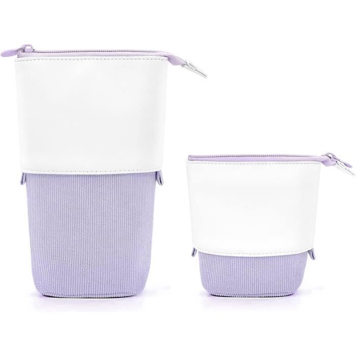 CHILLSILA Trousse à Crayons, Télescopique Multifonctionnelle Boîte à Crayons, Etuis à Crayons Pour Garçons Filles Etudiants Et Fournitures De Bureau