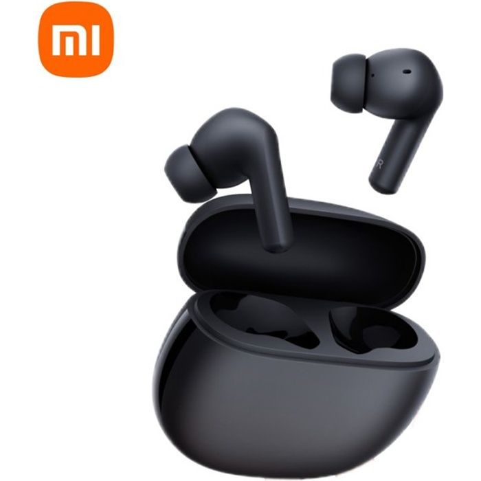 Xiaomi Écouteurs Bluetooth Redmi Buds 4 Active Écouteur Sans Fil Noir