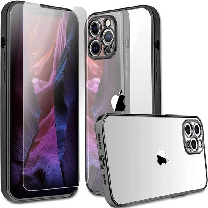 Coque Magnétique Transparente Pour IPhone 17 Pro Max – Compatible MagSafe, 2 Verres Trempés + 2 Protecteurs Caméra Inclus - 5