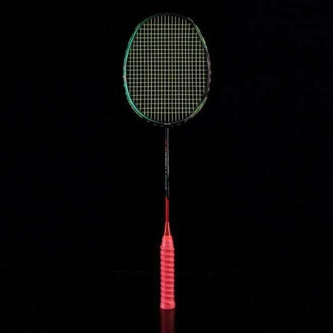 A1 TAAN Set De Badminton Professionnel - 2 Raquettes Graphite Légères + 3 Volants Plume + Sac De Transport - Idéal Sport Entraînement Famille