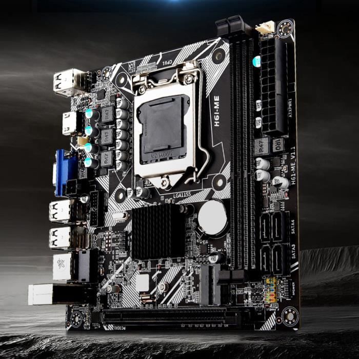 Carte Mère H81M ITX, Socket LGA 1150/1151, SODIAL, Pour PC Bureau - Neuve