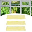 SURENHAP Tampon de nettoyage de vitres Tampon de remplacement pour nettoyeur de vitres en microfibre, 3 electromenager vapeur-1