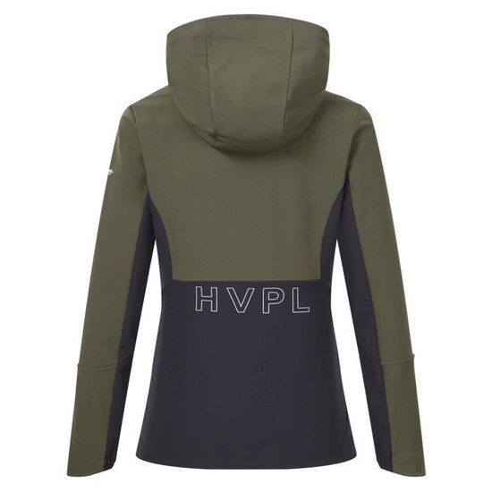 SCOTT Veste à Capuche Femme - Defined Mid Zip - dust white/black