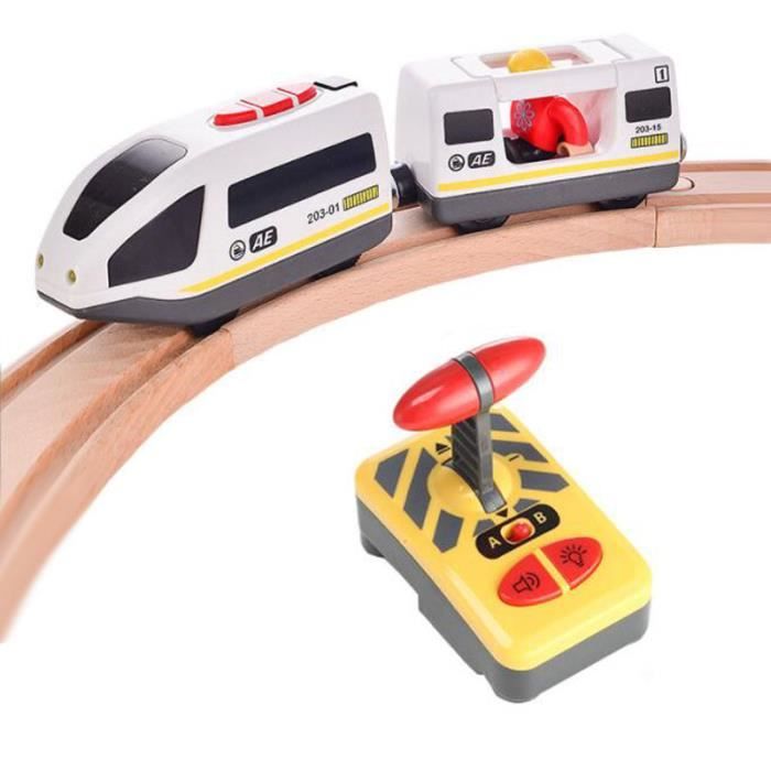 Bprtcra Train Electrique en Bois, Jouet Magnétique De Train Électrique Jouet De Rail, Magnétique électrique à Haute Vitesse Jouet en Bois Batterie Cadeau Operated pour Les Garçons Fille,Type I Bprtcra Train Electrique en Bois, Jouet Magnétique De Train Électrique Jouet De Rail, Magnétique électrique à Haute Vitesse Jouet en Bois Batterie Cadeau Operated pour Les Garçons Fille,Type I