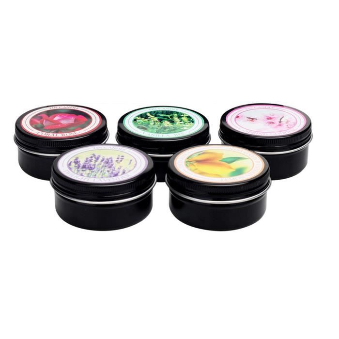Coffret 3 Bougies Parfumées Air Wick Aromathérapie Aux Huiles Essentielles - Jusqu'à 120 Heures De Combustion Relaxante Et 100% Naturelle
