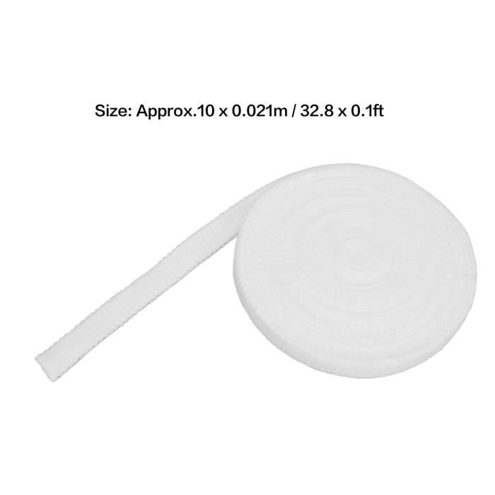 Bandage Tubulaire élastique Sport - 6.75cm X 8m, Coton/élasthanne, Pour Cheville, Genou, Bras (Taille C)