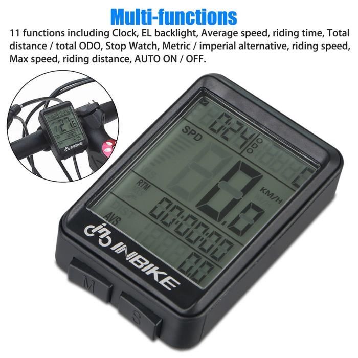 Compteur hotsell velo inbike