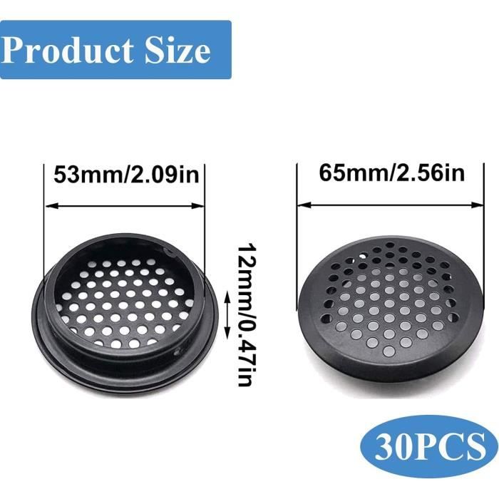 Lot De 3 Grilles De Refroidissement Rondes Inox 30 Cm - Pour Gâteaux, Biscuits, Barbecue, Four - 3