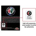 Kit Autocollant Logo Alfa Romeo 51 mm + Drapeau pour Giulia Stelvio Intérieur-2