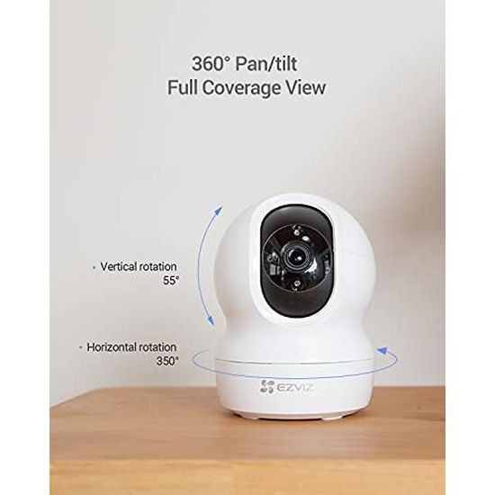 Caméra intérieure de surveillance Hikvision, HiLook et EZVIZ