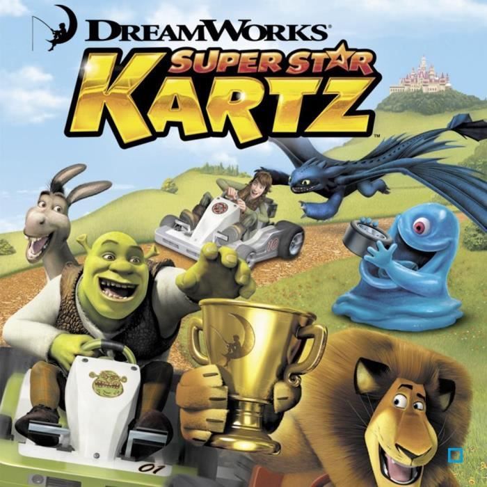 Dreamworks super discount star kartz 3ds