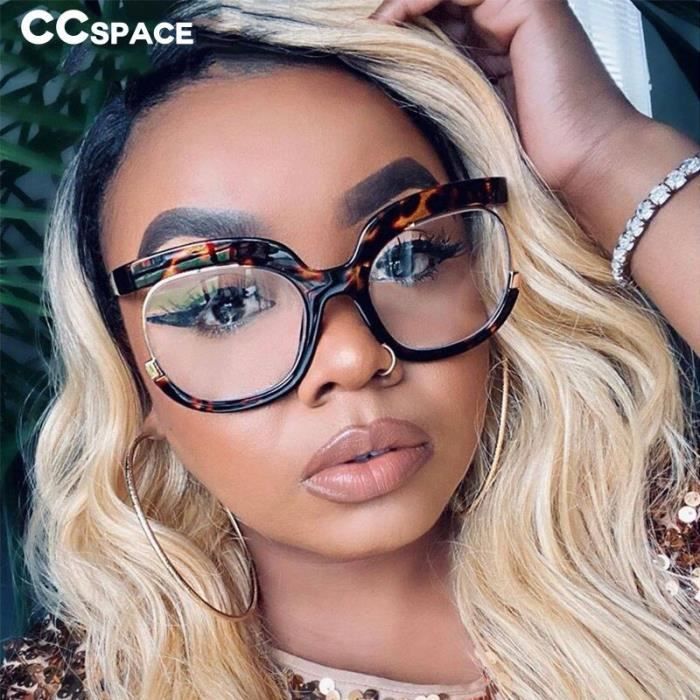 Lunettes Lunettes Vintage de grande taille pour hommes et femmes verres optiques Anti lumiere bleue montures a la Type C4Black Achat Vente lunettes de vue Lunettes Lunettes Vintage de grande taille