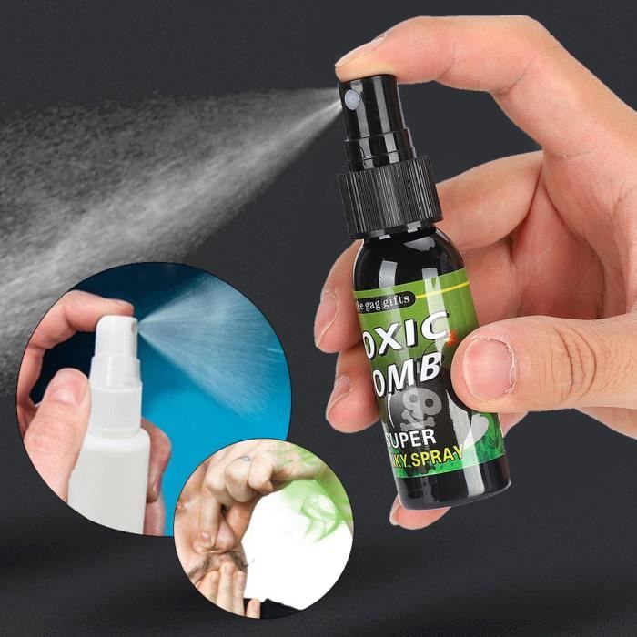 Spray de pet puissant Super odeurs de cadeaux amusants farces pour adultes  ou enfants farce caca blanc