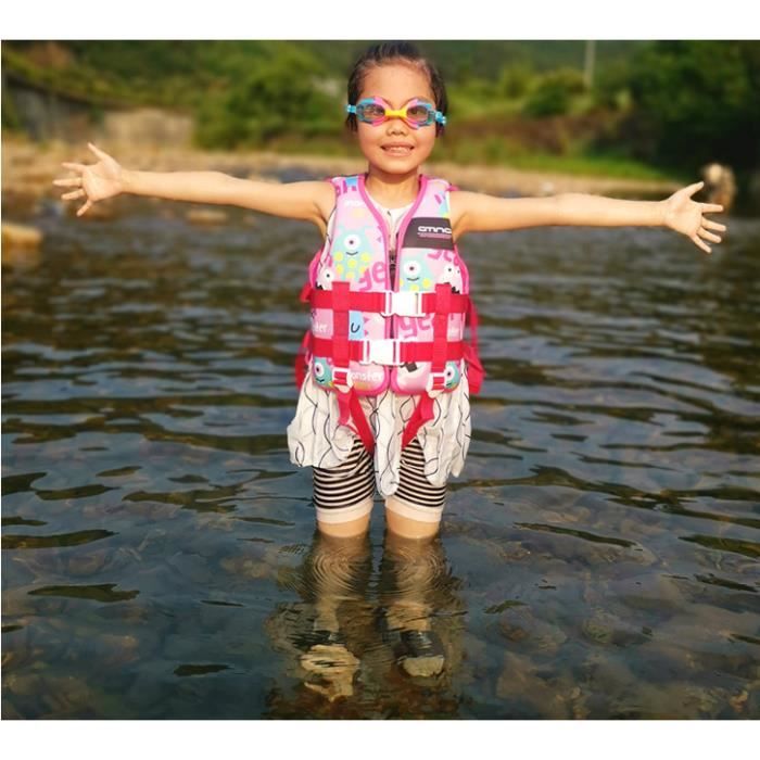 Gogokids Gilet De Flottaison Pour Enfants – Veste De Bain Avec Sangle Entrejambe, Flottabilité EPE, 1-9 Ans