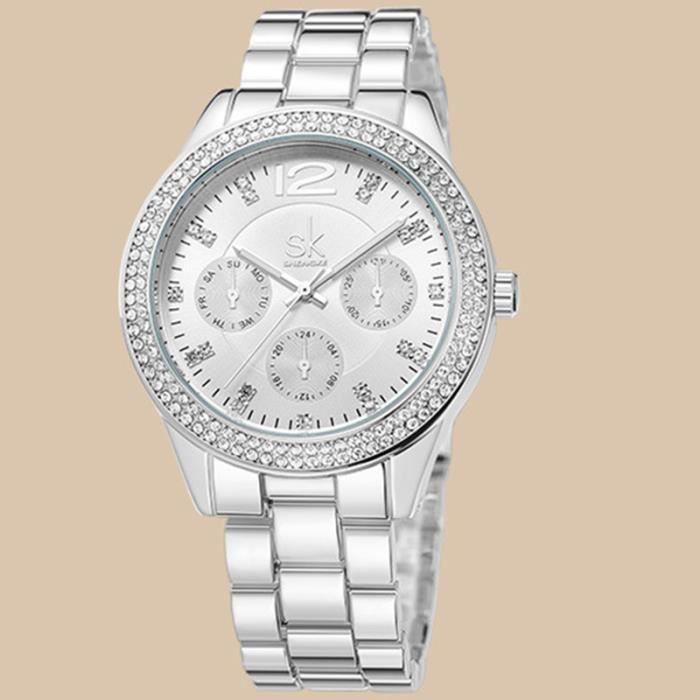 Montre chrono femme luxe best sale