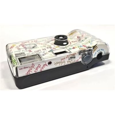 Lot De 2 Appareils Photo Jetables 1A PORST Edition Flower Power, Fleurs Et Papillon, Avec Flash, Piles Et Film (lot De 2, 27 Prises Chacune