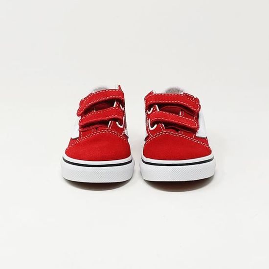vans rouge avec carreaux