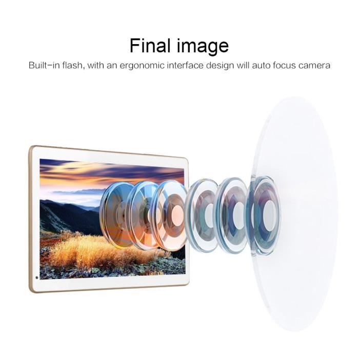 Rose Quad Core 10,1 pouces tablette tactile PC3