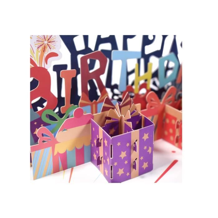 Carte D'anniversaire émotionnelle Pour Fils, En Matériau Papier De