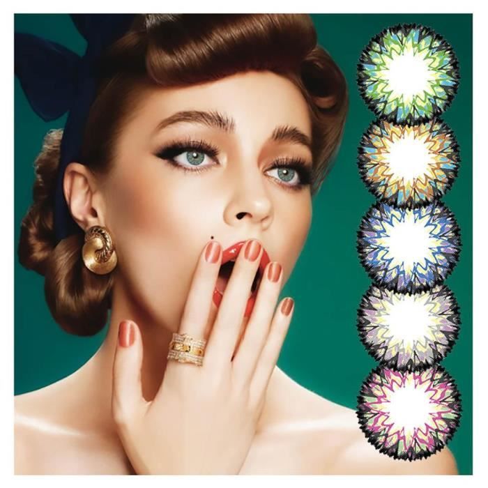 maquillage des yeux pour Halloween