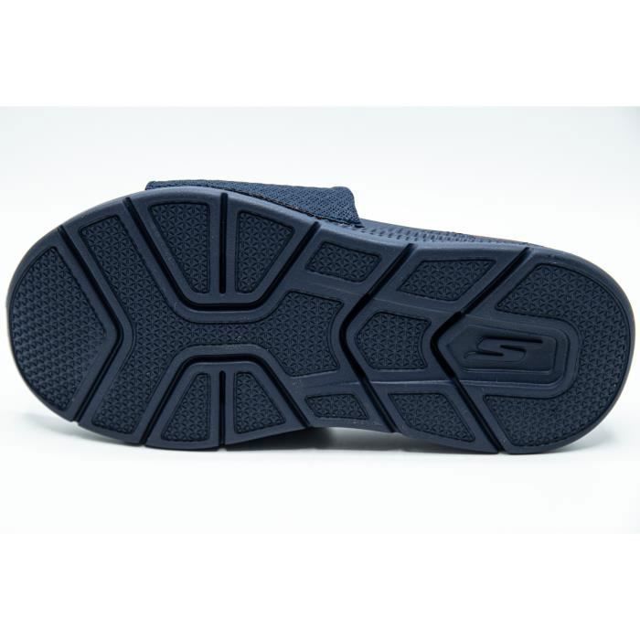 Tongs Homme Skechers Go Consistent Noir Cuir Confortable Cdiscount Sport
