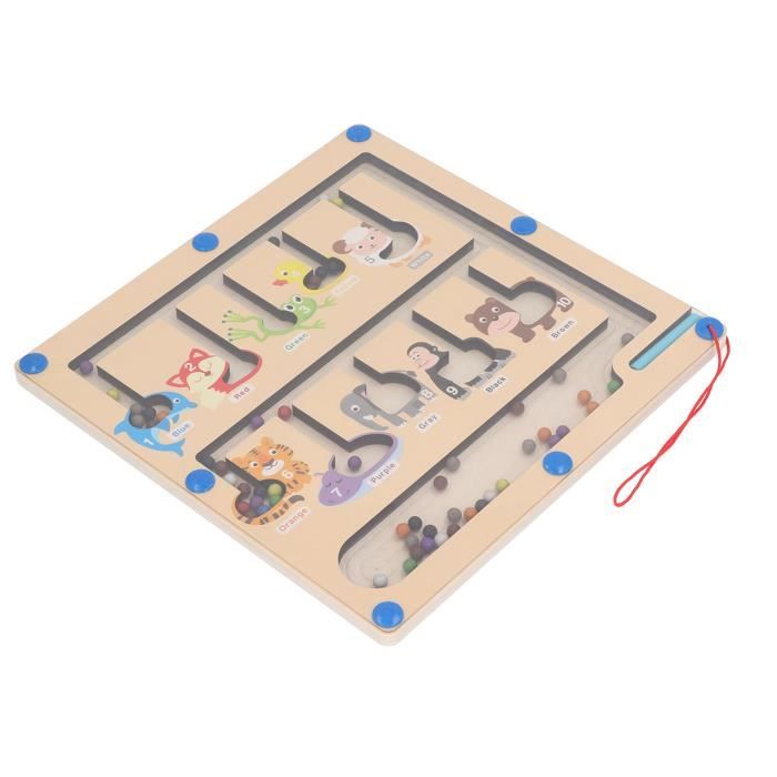 LABYRINTHE MAGNÉTIQUE Apprendre à compter au zoo - GOKI