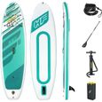 BESTWAY Hydro-Force Huaka'i Tech Paddle SUP gonflable - 305 x 84 x 12 cm-0