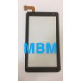 MBM Vitre tactile compatible Logicom La Tab 74 CX19A-045-V02 NOIR-0