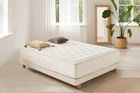 MOONIA MATTRESSES Matelas 140x190 cm, Premium Cashmere, 27 cm, mémoire de forme, ferme, indépendance du couchage, Moonia