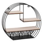 ATMOSPHERA CRÉATEUR D'INTÉRIEUR Étagère murale métal noir L.39,3 - Atmosphera createur d'interieur